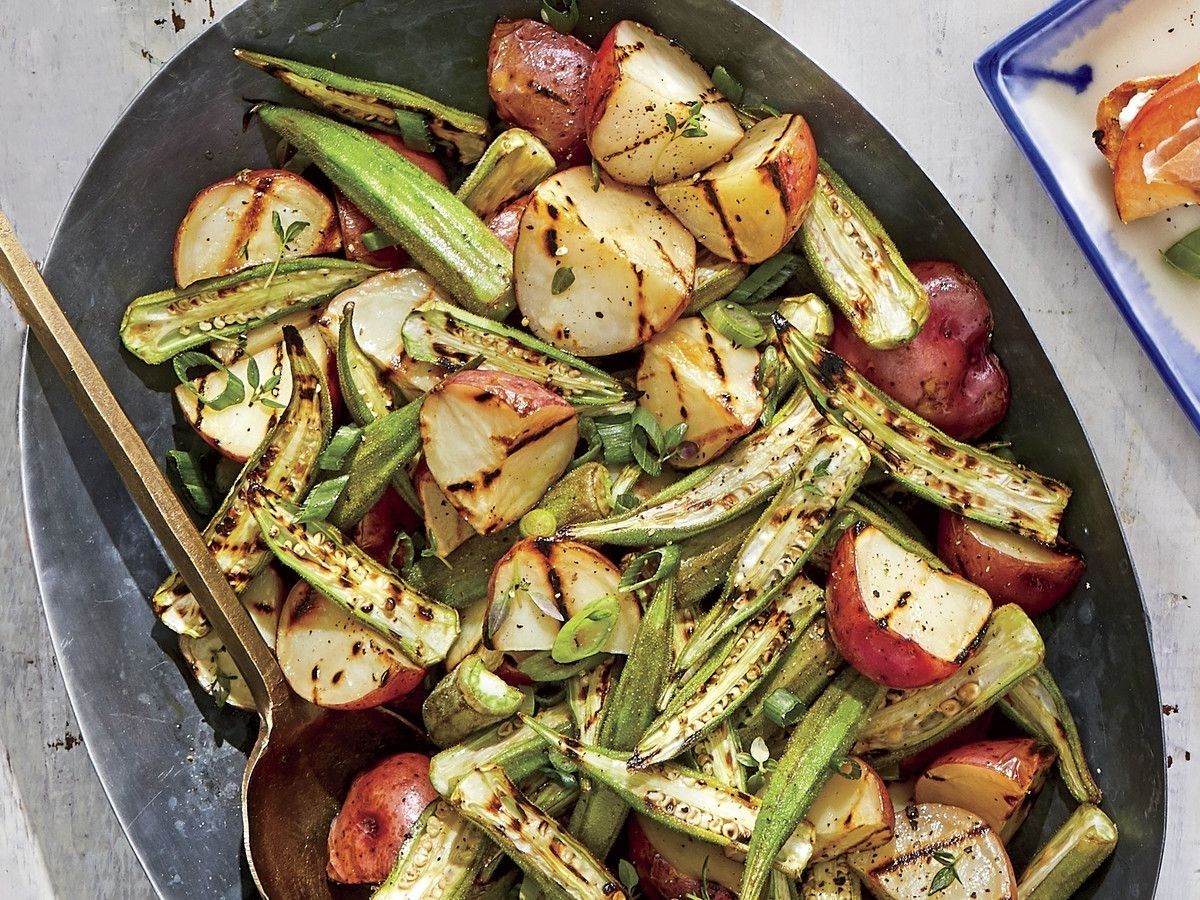 How To Prepare Charred Okra Potato Salad ? – Coba Grill Hong Kong
