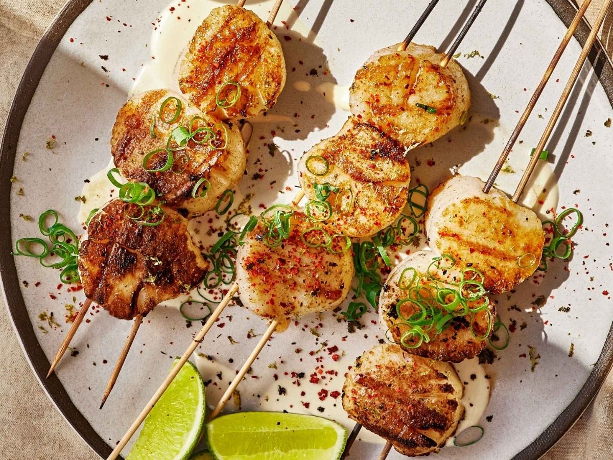 How To Prepare Grilled Scallops with Nori, Ginger, And Lime ? – Coba Grill Hong Kong