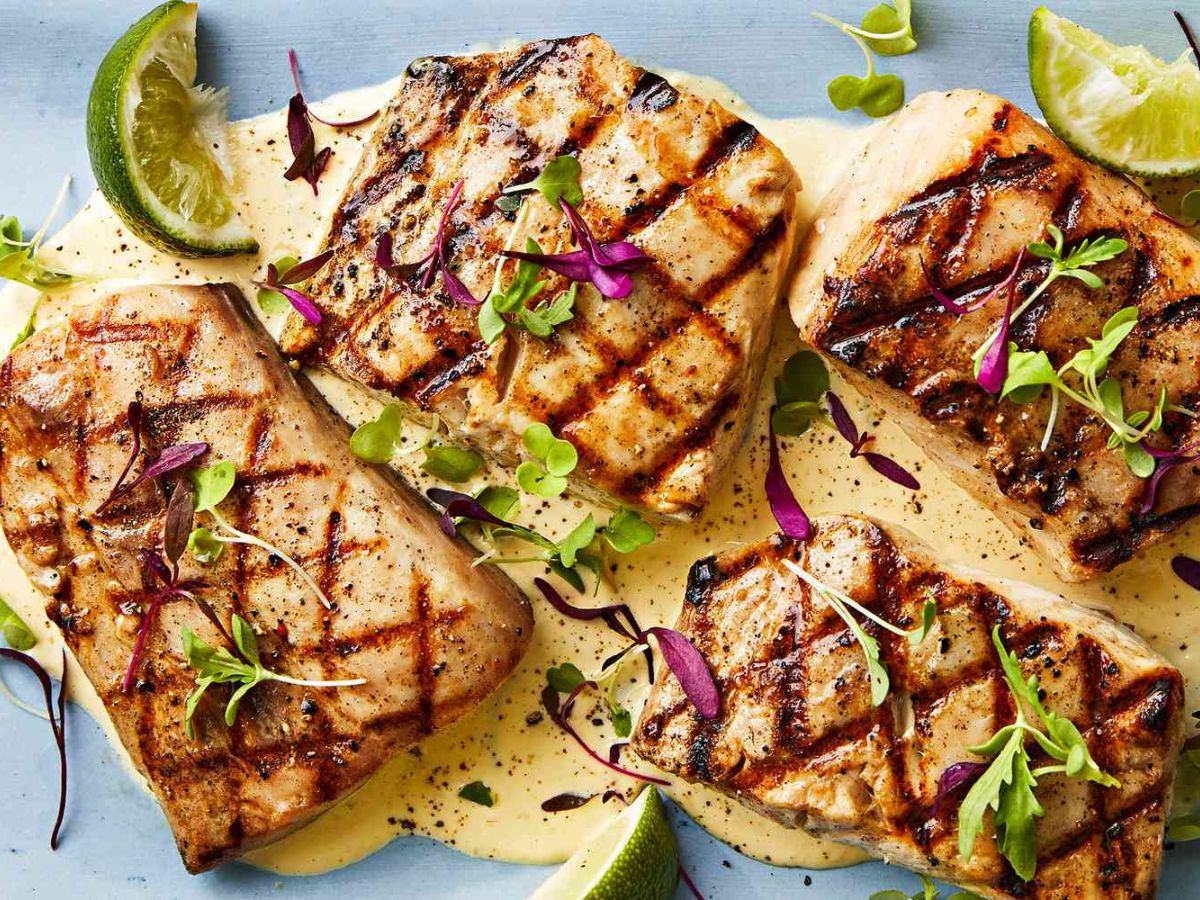 How To Prepare Grilled MahiMahi with LemongrassLime Aïoli ? Coba