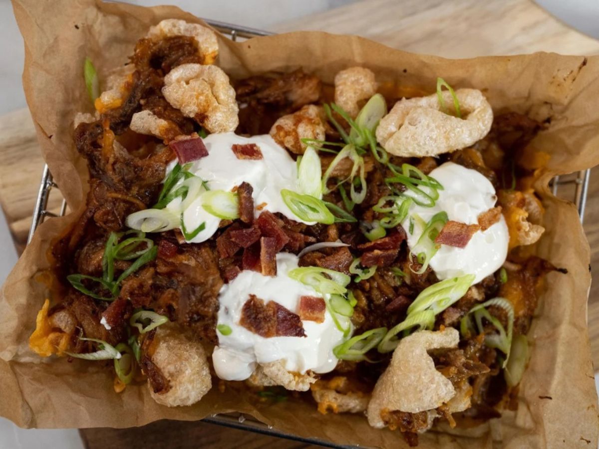 How To Prepare Loaded Pork Skin Nachos ? – Coba Grill Hong Kong