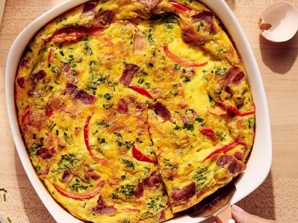 How To Prepare Katherine Schwarzenegger's Kitchen Sink Quiche ? Coba