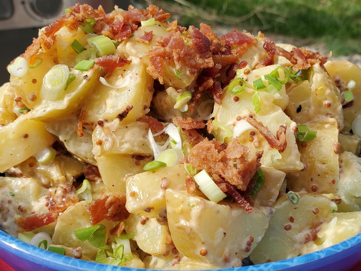 How To Prepare Sunny Anderson's Easy Potato and Bacon Salad ? – Coba Grill Hong Kong