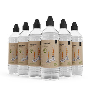 Spin Bio-Ethanol gel 6 x 1L bottles