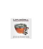 LotusGrill railing holder for yachts and balconies