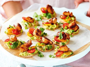 Mini Mexican Chicken Tostadas | Lotus Grill Hong Kong