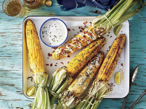Classic Grilled Corn On The Cob | Lotus Grill | Charcoal HK