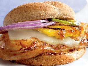Spicy Sweet Grilled Chicken And Pineapple Sandwich | Lotus Grill Hong Kong