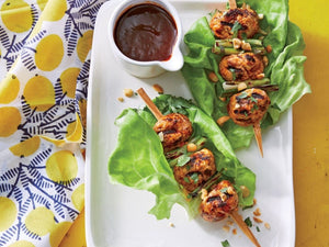 Grilled Pork Meatball Kebabs | Lotus Grill Hong Kong