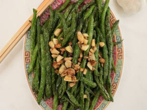 Chinese Garlic Green Beans | Lotus Grill Hong Kong