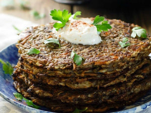 Vegan Potato Pancakes | Lotus Grill Hong Kong