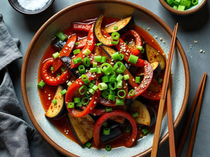 Spicy Eggplant Salad | Charcoal HK
