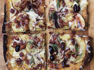 Yukon Gold Rush Grilled Pizza | Lotus Grill