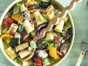 Grilled Ratatouille Pasta Salad | Lotus Grill Hong Kong | Charcoal HK