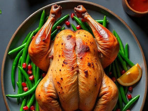 Slow Roast Goose With Black Currant Sauce | Lotus Grill Hong Kong