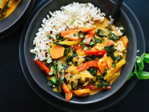 Thai Red Curry with Vegetables | Charcoal HK