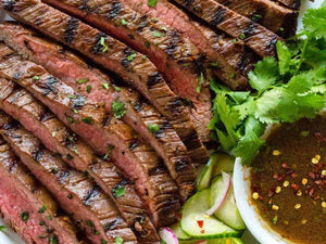 Asian Grilled Flank Steak | Lotus Grill