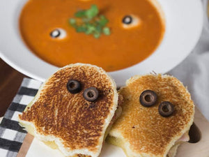 Ghostly Grilled Ham and Cheese | Lotus Grill Hong Kong