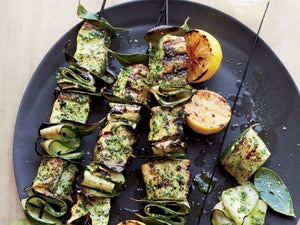 Swordfish Skewers with Salsa Verde | Charcoal HK