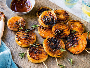 BBQ Onion Steaks Recipe | Lotus Grill | The Grill Room