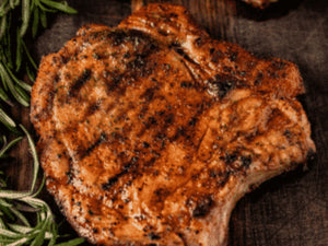 Grilled Pork Chops With Signature Sweet Rub | Charcoal HK