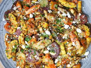 Root Vegetable Harvest Salad with Crispy Quinoa | Lotus Grill