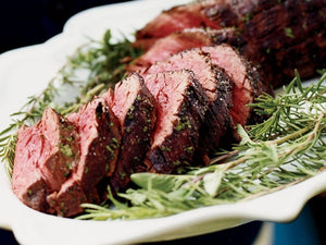 Garlicky Grilled Beef Tenderloin with Herbs | Charcoal HK