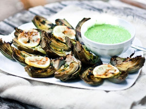 Grilled Artichokes | Lotus Grill Hong Kong