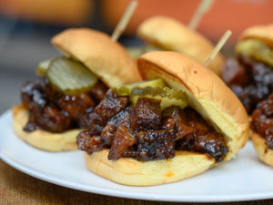 Kansas City Burnt-End Sliders | Lotus Grill | Charcoal HK