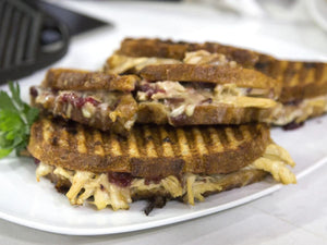 Turkey Panini with Cranberry Sauce | Lotus Grill