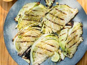 Grilled Cabbage Wedges With Spicy Lime Dressing | Lotus Grill Hong Kong