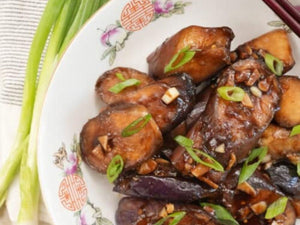 Chinese Eggplant with Garlic Sauce | Coba Grills Hong Kong