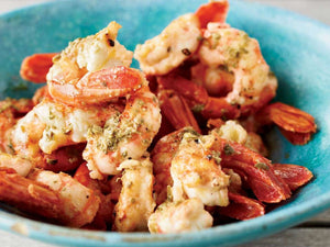 Grilled Shrimp with Oregano and Lemon | Charcoal HK