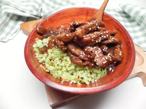 Beef and Riced Broccoli Bowl | Charcoal HK