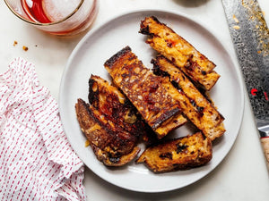 Spicy Chili Crisp Grilled Cheese | Lotus Grill