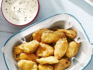 Fried Pickles With Buttermilk Ranch | Lotus Grill | Charcoal HK