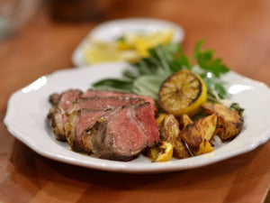 Grilled Rib Eye Steak Florentine | Lotus Grill