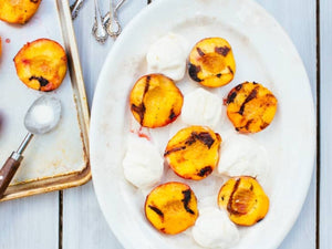 Grill Peaches | Lotus Grill Hong Kong | Charcoal HK