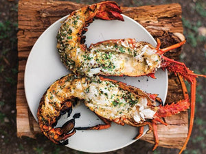 Grilled Lobster With Garlic-parsley Butter | Lotus Grill Hong Kong