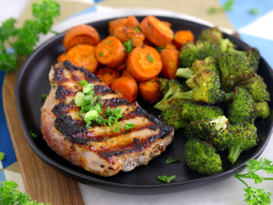 Ranch Grilled Pork Chops | Lotus Grill