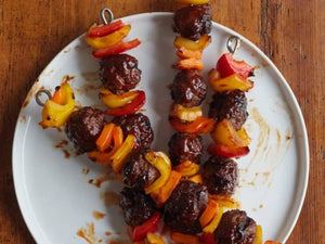 Grilled Meatball Kebabs | Lotus Grill Hong Kong