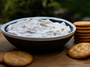Bacon and Caramelized Onion Dip | Lotus Grill