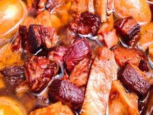 Slow-Cooked Red Braised Pork Belly | Lotus Grill Hong Kong