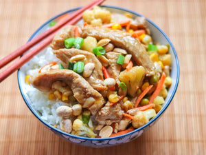 Pork Chop Stir-Fry | Lotus Grill Hong Kong
