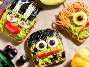 Spooky Avocado Toast | Lotus Grill Hong Kong