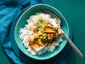 Steamed Fish with Ginger | Lotus Grill