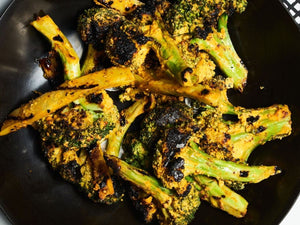 Grilled Mustard Broccoli | Lotus Grill