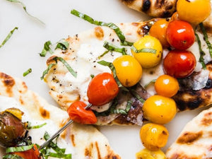 Grilled Flatbread With Burrata Cheese | Lotus Grill Hong Kong