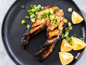 Grilled Salmon Steak | Lotus Grill Hong Kong