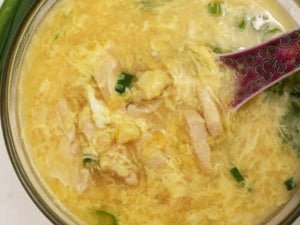 Chicken Corn Egg Drop Soup | Charcoal HK