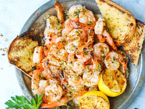 Grilled Garlic Butter Shrimp | Lotus Grill Hong Kong